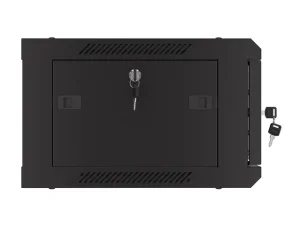 LANBERG RACKOVÁ SKŘÍŇ 19" NÁSTĚNNÁ 4U/600X450 S PERFOROVANÝMI DVEŘMI ČERNÁ (PLOCHÉ BALENÍ) - obrázek 14