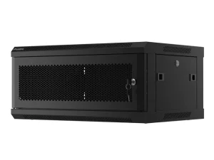 LANBERG RACKOVÁ SKŘÍŇ 19" NÁSTĚNNÁ 4U/600X450 S PERFOROVANÝMI DVEŘMI ČERNÁ (PLOCHÉ BALENÍ) - obrázek 7