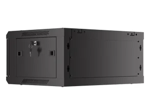 LANBERG RACKOVÁ SKŘÍŇ 19" NÁSTĚNNÁ 4U/600X450 S PERFOROVANÝMI DVEŘMI ČERNÁ (PLOCHÉ BALENÍ) - obrázek 8