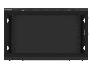 LANBERG RACKOVÁ SKŘÍŇ 19" PRO MONTÁŽ NA STĚNU 6U/600X450 PRO VLASTNÍ MONTÁŽ S KOVOVÝMI DVEŘMI ČERNÁ - obrázek 9