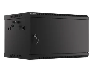 LANBERG RACKOVÁ SKŘÍŇ 19" PRO MONTÁŽ NA STĚNU 6U/600X450 PRO VLASTNÍ MONTÁŽ S KOVOVÝMI DVEŘMI ČERNÁ