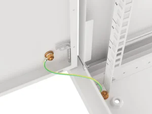 LANBERG RACKOVÁ SKŘÍŇ 19" PRO MONTÁŽ NA STĚNU 6U/600X450 PRO VLASTNÍ MONTÁŽ S KOVOVÝMI DVEŘMI ŠEDÁ - obrázek 5