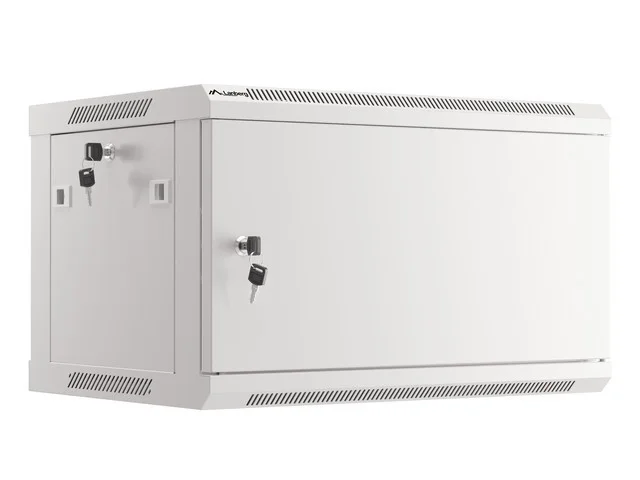 LANBERG RACKOVÁ SKŘÍŇ 19" PRO MONTÁŽ NA STĚNU 6U/600X450 PRO VLASTNÍ MONTÁŽ S KOVOVÝMI DVEŘMI ŠEDÁ
