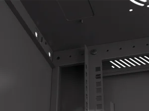 LANBERG 19" RACKOVÁ SKŘÍŇ PRO MONTÁŽ NA STĚNU 6U/600X450 S PERFOROVANÝMI DVEŘMI ČERNÁ-PLOCHÉ BALENÍ - obrázek 13