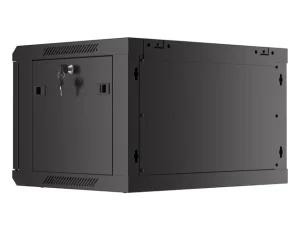 LANBERG 19" RACKOVÁ SKŘÍŇ PRO MONTÁŽ NA STĚNU 6U/600X450 S PERFOROVANÝMI DVEŘMI ČERNÁ-PLOCHÉ BALENÍ - obrázek 14