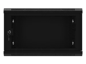 LANBERG 19" RACKOVÁ SKŘÍŇ PRO MONTÁŽ NA STĚNU 6U/600X450 S PERFOROVANÝMI DVEŘMI ČERNÁ-PLOCHÉ BALENÍ - obrázek 2