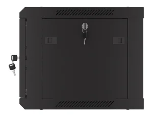 LANBERG 19" RACKOVÁ SKŘÍŇ PRO MONTÁŽ NA STĚNU 6U/600X450 S PERFOROVANÝMI DVEŘMI ČERNÁ-PLOCHÉ BALENÍ - obrázek 10