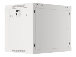 LANBERG RACKOVÁ SKŘÍŇ 19" PRO MONTÁŽ NA STĚNU 9U/600X450 PRO VLASTNÍ MONTÁŽ S KOVOVÝMI DVEŘMI ŠEDÁ - obrázek 5