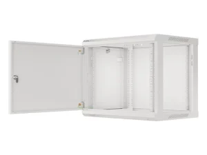 LANBERG RACKOVÁ SKŘÍŇ 19" PRO MONTÁŽ NA STĚNU 9U/600X450 PRO VLASTNÍ MONTÁŽ S KOVOVÝMI DVEŘMI ŠEDÁ - obrázek 9