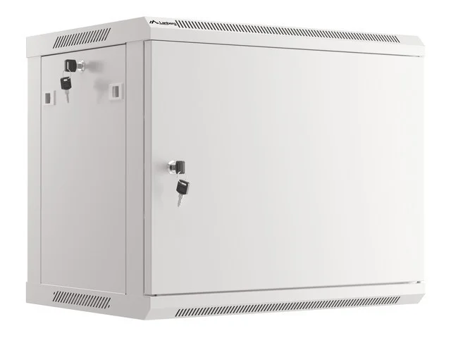 LANBERG RACKOVÁ SKŘÍŇ 19" PRO MONTÁŽ NA STĚNU 9U/600X450 PRO VLASTNÍ MONTÁŽ S KOVOVÝMI DVEŘMI ŠEDÁ
