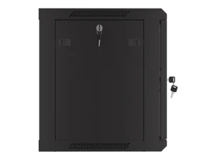LANBERG 19" RACKOVÁ SKŘÍŇ PRO MONTÁŽ NA STĚNU 9U/600X450 S PERFOROVANÝMI DVEŘMI ČERNÁ - obrázek 5