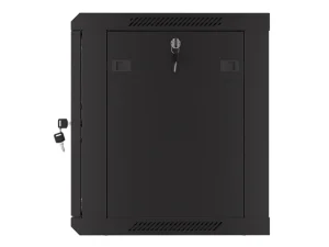 LANBERG 19" RACKOVÁ SKŘÍŇ PRO MONTÁŽ NA STĚNU 9U/600X450 S PERFOROVANÝMI DVEŘMI ČERNÁ - obrázek 6