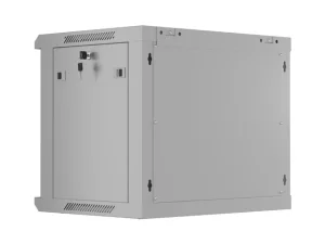 NÁSTĚNNÁ INSTALAČNÍ SKŘÍŇ 19" 9U 600X450 ŠEDÉ PERFOROVANÉ DVEŘE - PLOCHÉ BALENÍ - obrázek 9