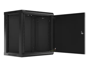LANBERG RACKOVÁ SKŘÍŇ 19" NÁSTĚNNÁ 12U/600X450 PRO VLASTNÍ MONTÁŽ S KOVOVÝMI DVEŘMI ČERNÁ - obrázek 14