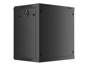 LANBERG RACKOVÁ SKŘÍŇ 19" NÁSTĚNNÁ 12U/600X450 PRO VLASTNÍ MONTÁŽ S KOVOVÝMI DVEŘMI ČERNÁ - obrázek 2