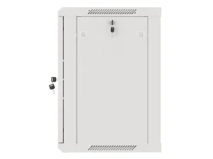 LANBERG RACKOVÁ SKŘÍŇ 19" NÁSTĚNNÁ 12U/600X450 PRO VLASTNÍ MONTÁŽ S KOVOVÝMI DVEŘMI ŠEDÁ - obrázek 4
