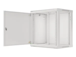 LANBERG RACKOVÁ SKŘÍŇ 19" NÁSTĚNNÁ 12U/600X450 PRO VLASTNÍ MONTÁŽ S KOVOVÝMI DVEŘMI ŠEDÁ - obrázek 6