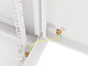 LANBERG RACKOVÁ SKŘÍŇ 19" NÁSTĚNNÁ 12U/600X450 PRO VLASTNÍ MONTÁŽ S KOVOVÝMI DVEŘMI ŠEDÁ - obrázek 9