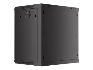 LANBERG 19" RACKOVÁ SKŘÍŇ 12U/600X450 S PERFOROVANÝMI DVEŘMI ČERNÁ - PLOCHÉ BALENÍ - obrázek 9