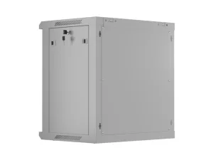 NÁSTĚNNÁ INSTALAČNÍ SKŘÍŇ 19" 12U 600X450 ŠEDÉ PERFOROVANÉ DVEŘE - PLOCHÉ BALENÍ - obrázek 9