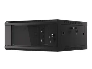 LANBERG RACKOVÁ SKŘÍŇ 19" PRO MONTÁŽ NA STĚNU 4U/600X600 (FLAT PACK) V2 ČERNÁ - obrázek 11