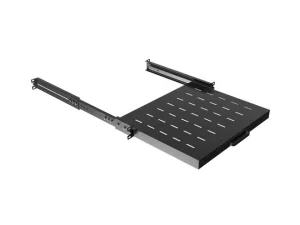 LANBERG POSUVNÁ POLICE PRO 19" RACKOVÉ SKŘÍNĚ 350MM ČERNÁ (1U/445X350MM, NOSNOST 35KG, 4-BODOVÉ M - obrázek 9