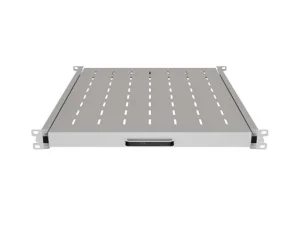 LANBERG POSUVNÁ POLICE PRO 19" RACKOVÉ SKŘÍNĚ 500MM ŠEDÁ (1U/445X500MM, NOSNOST DO 35KG, 4PO - obrázek 4