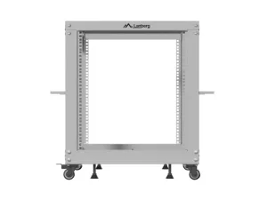 LANBERG OTEVŘENÝ RACK 19" 12U 600X600-1100 NASTAVITELNÝ ŠEDÝ - obrázek 3