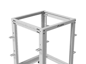 LANBERG OTEVŘENÝ RACK 19" 15U 600X600-1100 NASTAVITELNÝ ŠEDÝ - obrázek 6