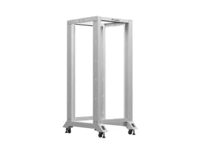 LANBERG OTEVŘENÝ RACK 19" 27U 600X800 ŠEDÝ - obrázek 2