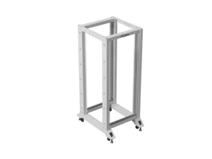 LANBERG OTEVŘENÝ RACK 19" 27U 600X800 ŠEDÝ - obrázek 5