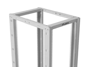 LANBERG OTEVŘENÝ RACK 19" 42U 600X1000 ŠEDÝ - obrázek 2