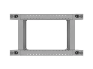 LANBERG OTEVŘENÝ RACK 19" 42U 600X1000 ŠEDÝ - obrázek 3