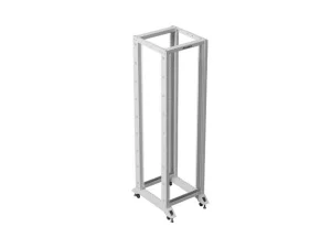 LANBERG OTEVŘENÝ RACK 19" 42U 600X800 ŠEDÝ - obrázek 4