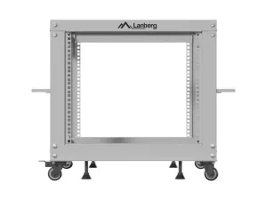 LANBERG OTEVŘENÝ RACK 19" 9U 600X600-1100 NASTAVITELNÝ ŠEDÝ - obrázek 5