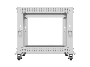 LANBERG OTEVŘENÝ RACK 19" 9U 600X600-1100 NASTAVITELNÝ ŠEDÝ - obrázek 7