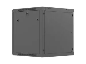 LANBERG NÁSTĚNNÁ INSTALAČNÍ SKŘÍŇ 19" 12U 600X600 ČERNÉ PERFOROVANÉ DVEŘE (PLOCHÉ BALENÍ) - obrázek 7