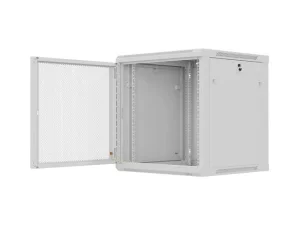 LANBERG NÁSTĚNNÁ INSTALAČNÍ SKŘÍŇ 19" 12U 600X600 ŠEDÉ PERFOROVANÉ DVEŘE (PLOCHÉ BALENÍ) - obrázek 4