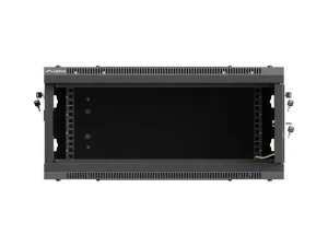 LANBERG NÁSTĚNNÁ INSTALAČNÍ SKŘÍŇ 19" 4U 600X600 ČERNÉ PERFOROVANÉ DVEŘE (PLOCHÉ BALENÍ) - obrázek 13