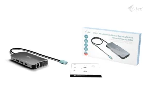 I-TEC USB-C Metal Nano dokovací stanice 3 displeje - obrázek 2