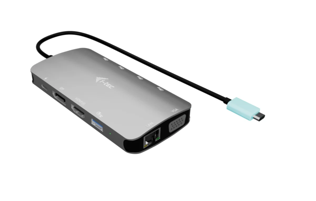 I-TEC USB-C Metal Nano dokovací stanice 3 displeje