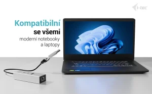 i-tec USB-C/USB-A Metal HUB 3 (2x USB-C, 1x USB-A) Port + 2.5GLAN - obrázek 4