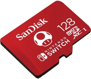 SanDisk Ninendo Switch/micro SDXC/128GB/UHS-I U3 / Class 10/Červená - obrázek 2