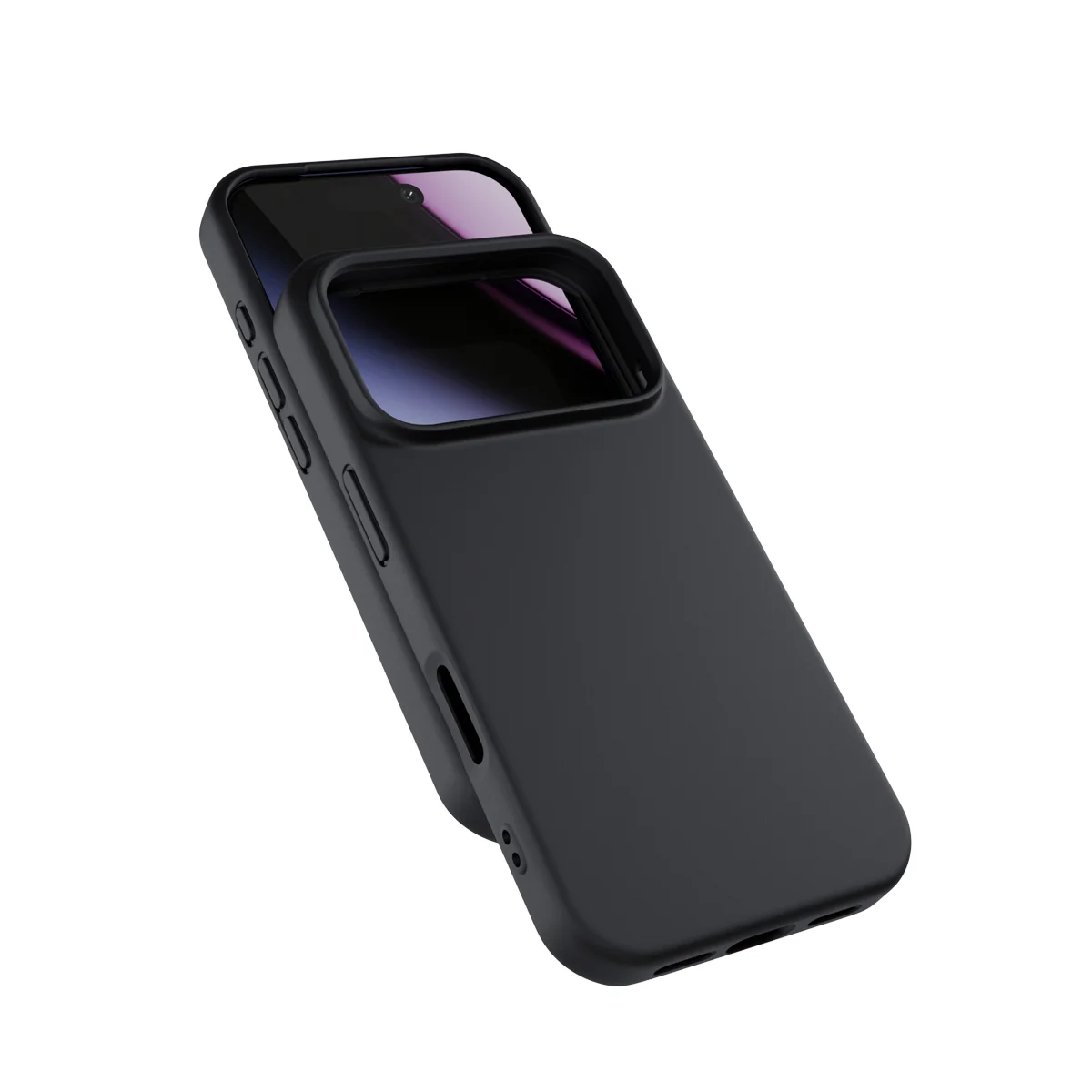 Epico Silicone TPU Mag+ Case iPhone 17 Pro Max - černá