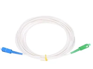 SC/APC - SC/UPC simplex 5m arm.bílý 3mm B3 LSZH - obrázek 2