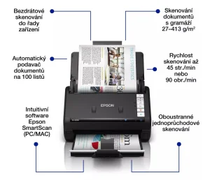 EPSON Workforce ES-550W - obrázek 2