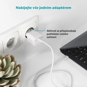 Epico Micro AVS GaN 100W dynamický adaptér EA100b - obrázek 6