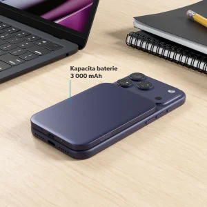 Epico Slim 3000mAh Mag+ powerbanka EM31b - modrá - obrázek 6