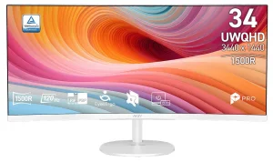 MSI PRO MP341CQW E12 34" UWQHD 120Hz VA Monitor