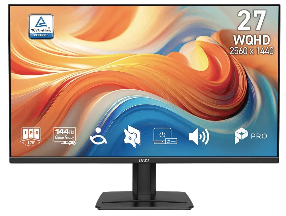 MSI PRO MP275Q E14 27" QHD 144Hz IPS monitor